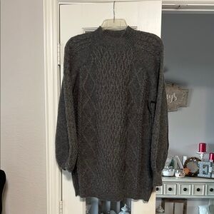 Cozy Charcoal Grey Women's Sweater